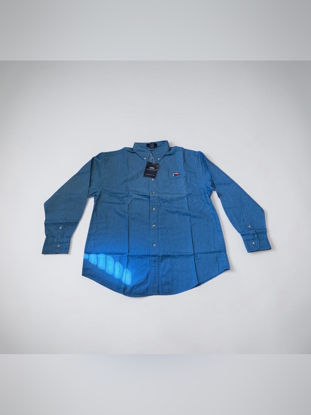 Vantage Men’s Denim Shirt 100% cotton